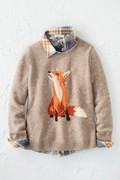 Falling for Foxes Sweater