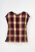 Autumn Plaid Shell