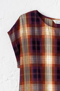 Autumn Plaid Shell