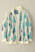Winter Woods Zip Cardigan