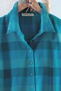 Peaceful Celebration Plaid Tunic