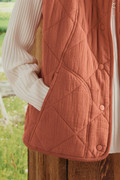 Quilted Gauze Vest