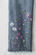 Meadowbrook Embroidered Cropped Jeans