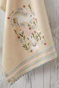 Spring Embellished Dish Towels