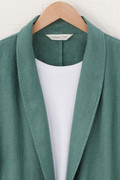 Ruched Linen Jacket