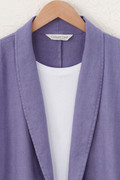 Ruched Linen Jacket