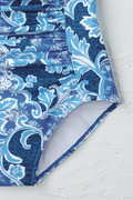 Botanical Waves ShapeMe™ Crossover Bathing Suit