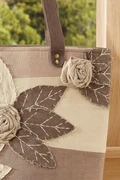 Gathered Flowers Tote