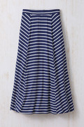 Striped Knit Maxi Skirt