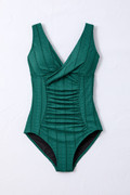 Textured ShapeMe™ Crossover Bathing Suit