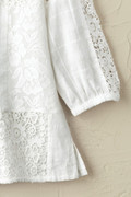 Lila Patchwork Lace Tunic