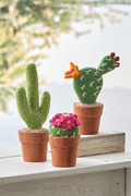 Felted Wool Cactus Décor