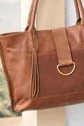 Willow Tassel Leather Bag