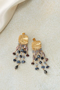 Elegance Drop Clip Earrings
