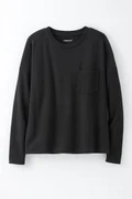 #BestCotton™ Long Sleeve Boxy Pocket Tee