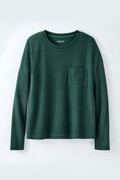 #BestCotton™ Long Sleeve Boxy Pocket Tee