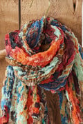 Painted Hills Crinkle Scarf