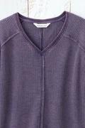 Seamed Waffle Tee