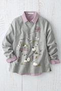 Mellow Meadows Embroidered Sweatshirt