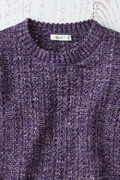 Marled Mix Stitch Sweater