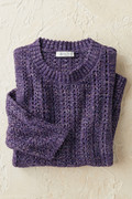 Marled Mix Stitch Sweater