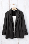 Destinations Ruched Blazer