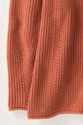 Button Detail Shaker Sweater