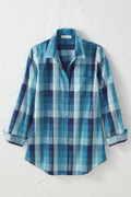 Paloma Plaid Anytime No-Iron Tunic