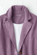French Terry Knit Blazer