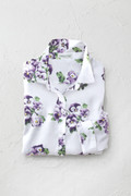 Pansy Peak 3/4 Sleeve No-Iron Shirt