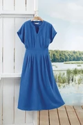 Celeste Cotton Gauze Dress
