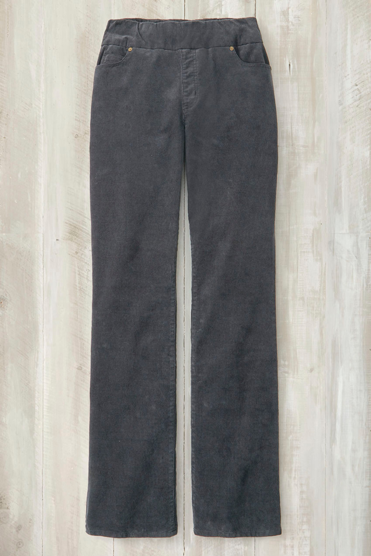 Pull-On Bootcut Stretch Corduroys