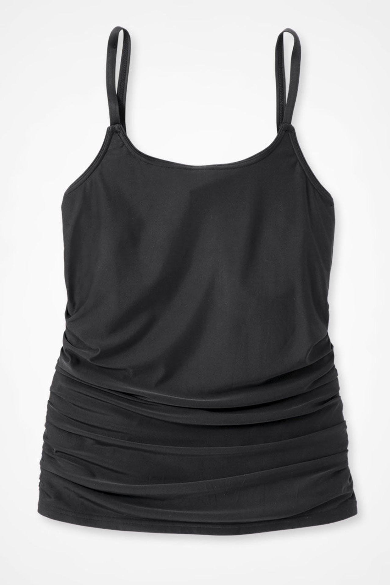 Ruched Tankini -Solid