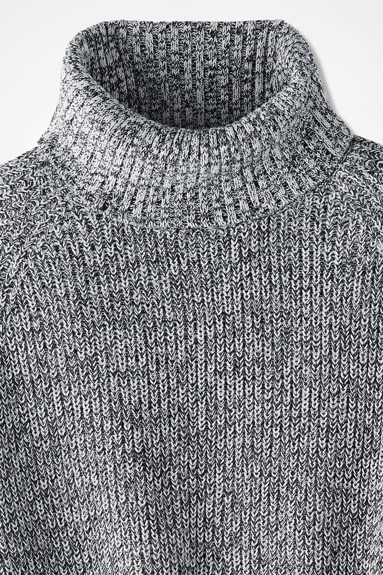 Shaker Cowl Neck Sweater