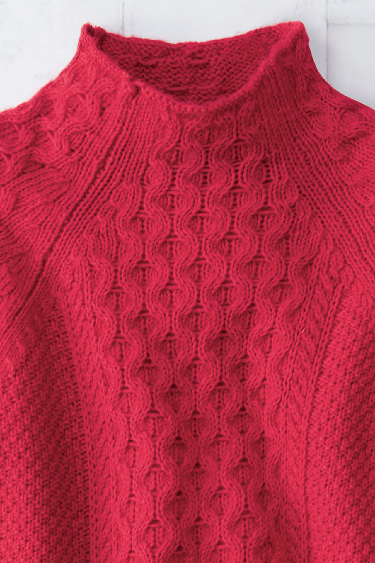 Habitat Clothing Honeycomb Brushed Jacquard Knit Pullover-Gray