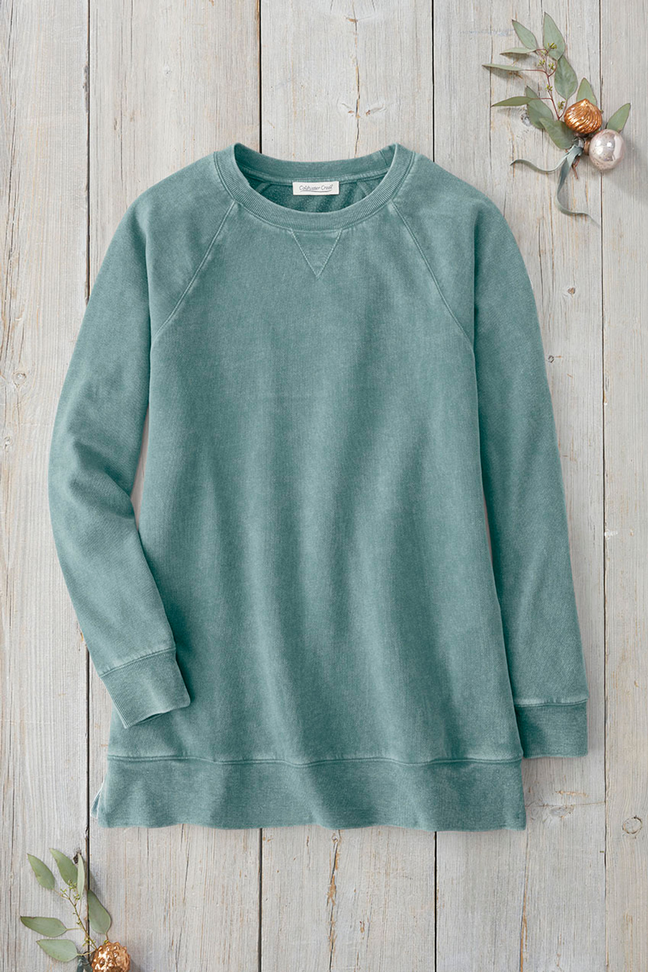 Colorwash Tunic Sweatshirt