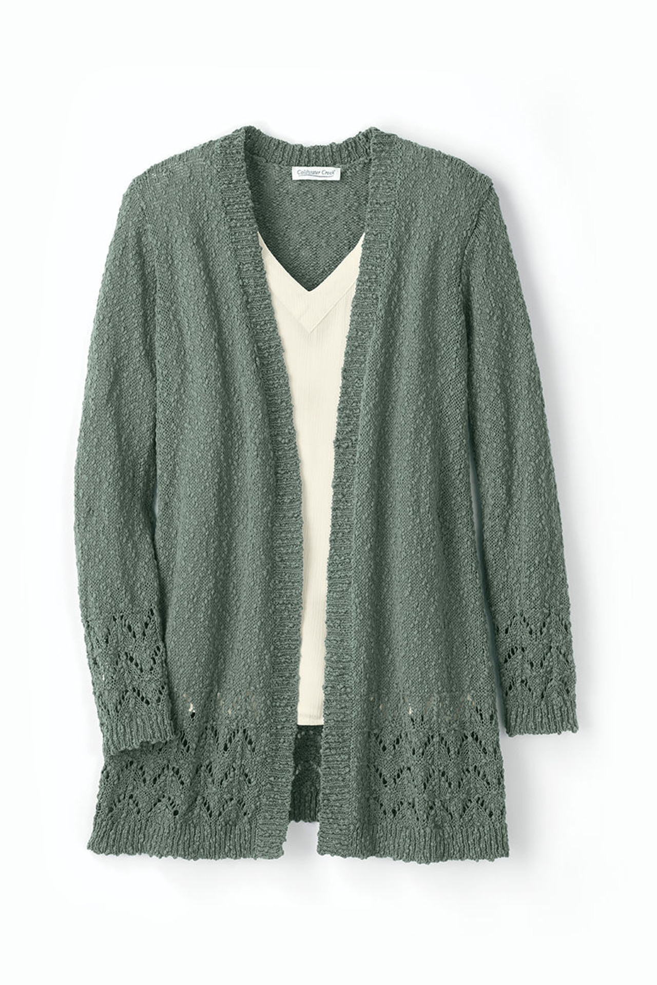 Pointelle Intrigue Cardigan