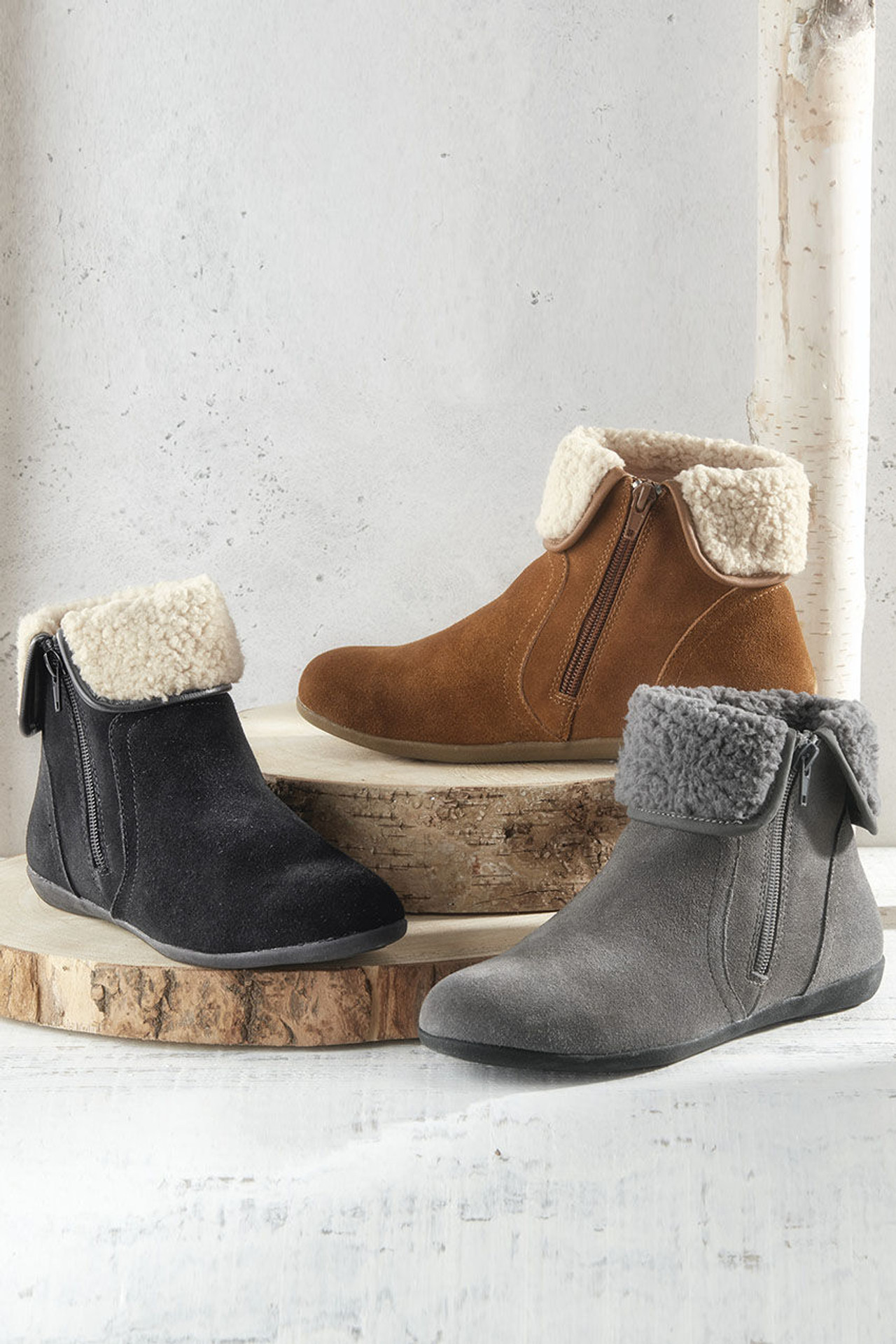 "Summit" Suede Boots by Walk With Me™