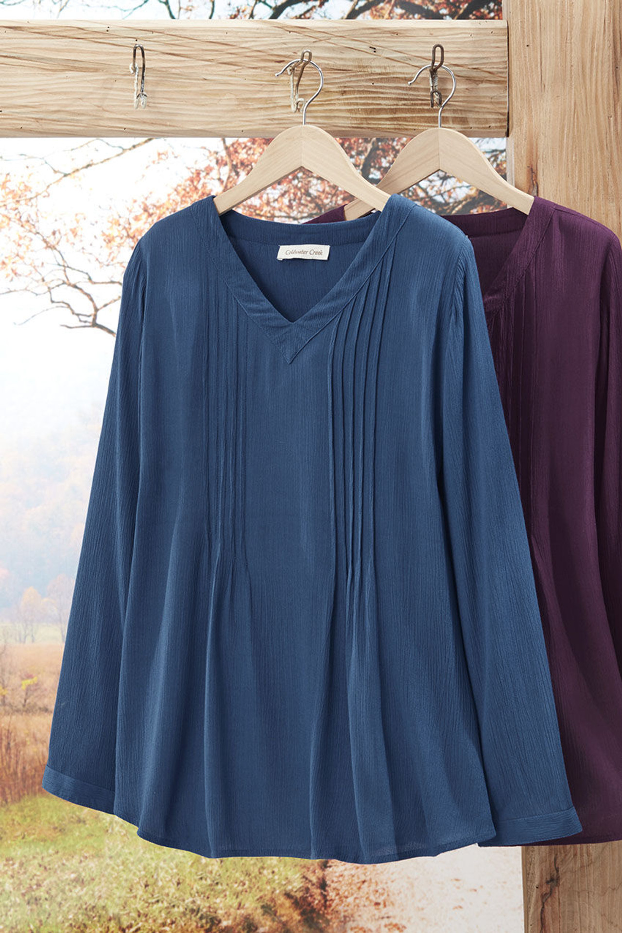 Long-Sleeve Solstice Blouse