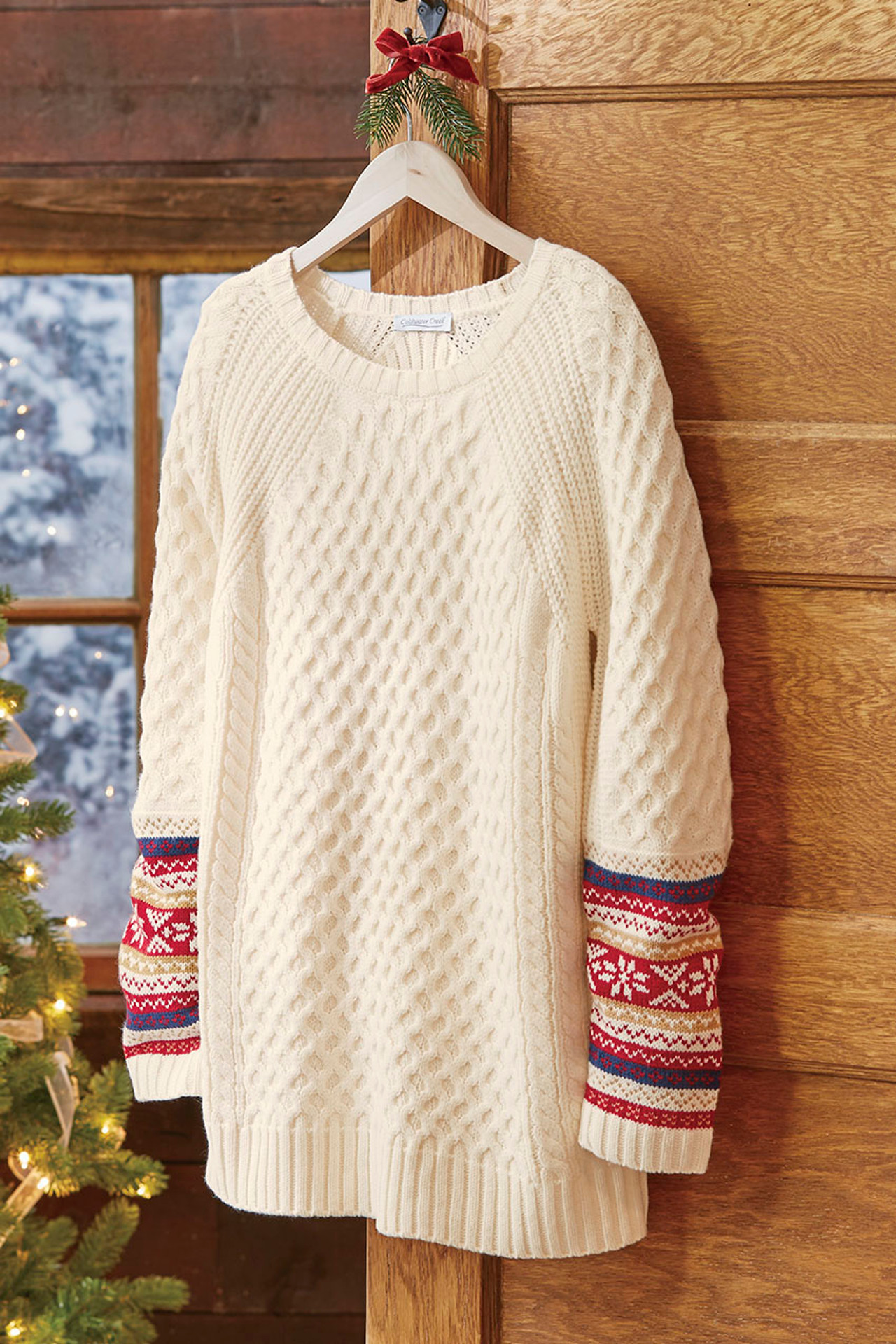 Nordic Cable Sweater