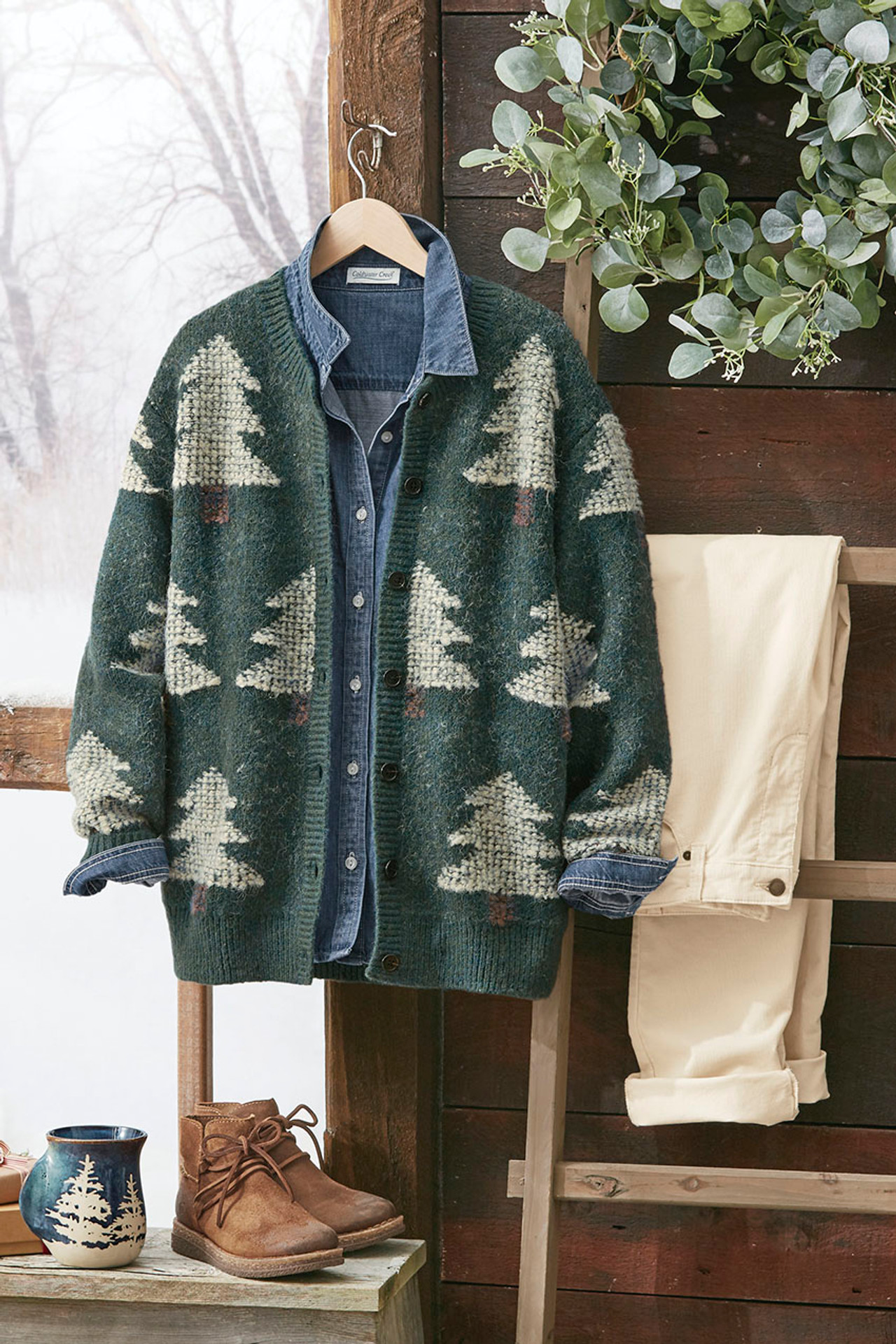 Evergreen Cardigan - Coldwater Creek