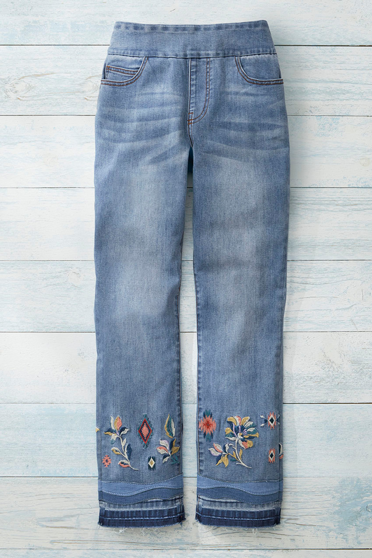Rio Flora Jeans