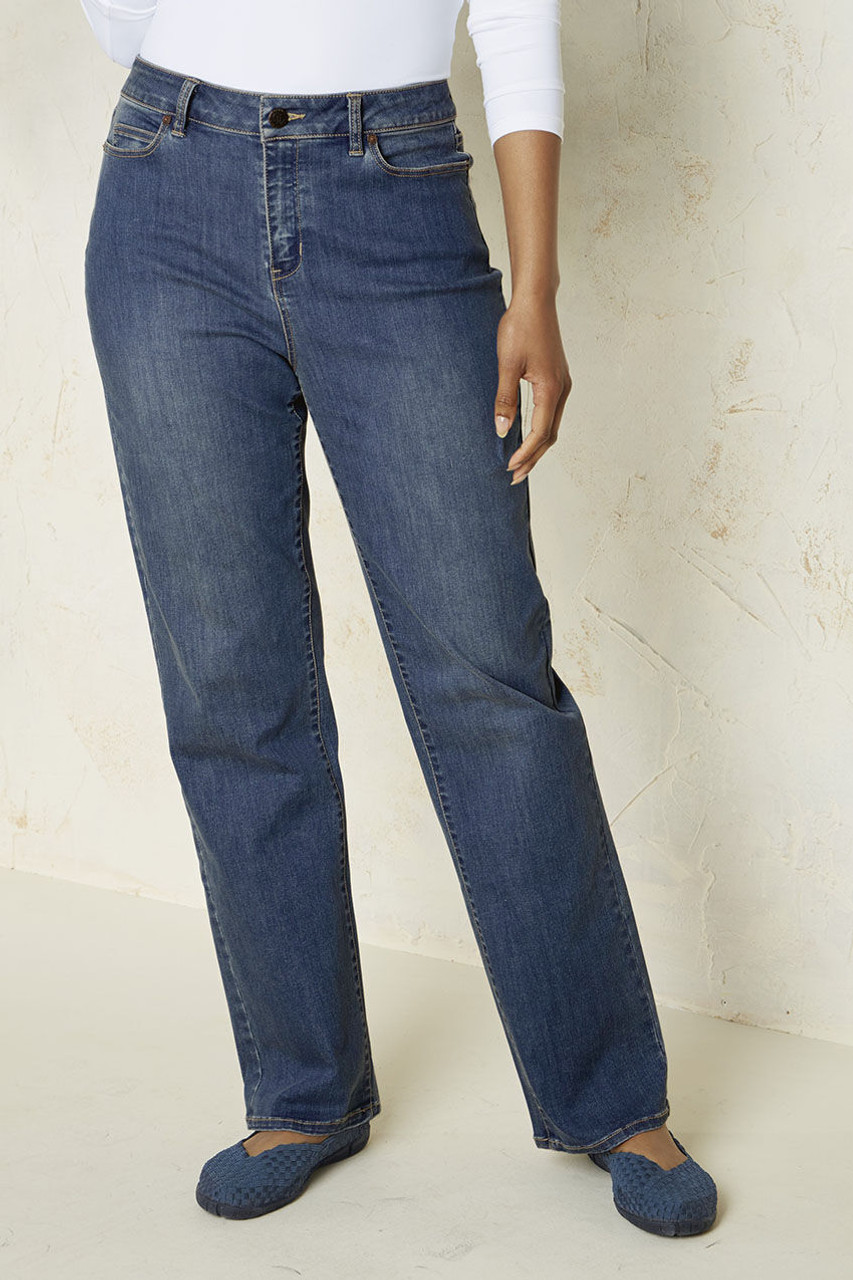The Creek (Mid Rise) Straight Leg Jeans - Coldwater Creek