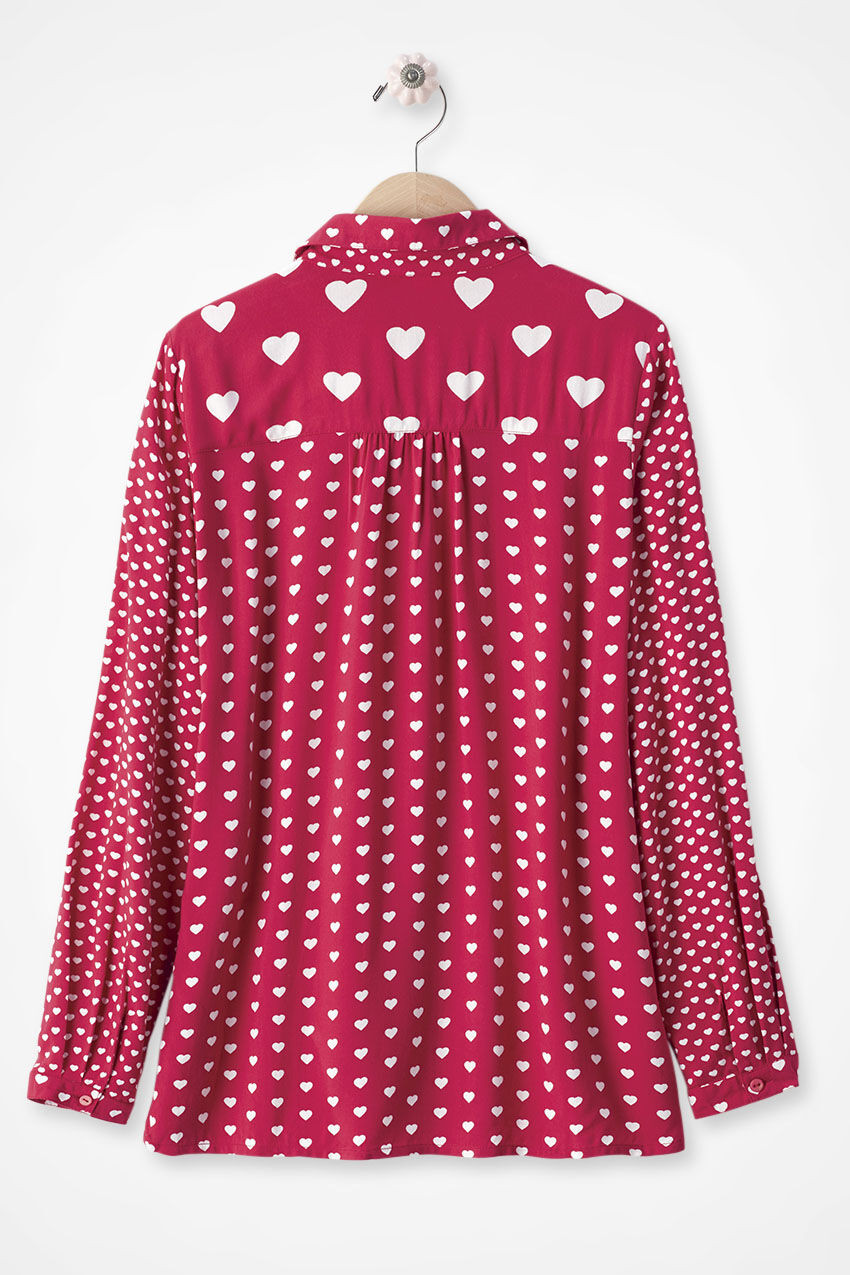 Mixed Hearts Blouse - Coldwater Creek