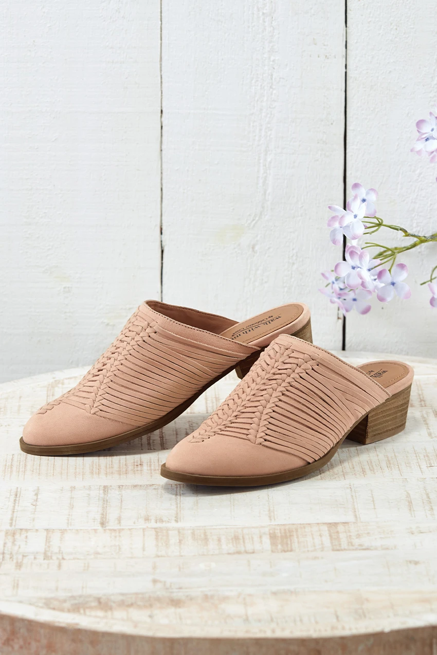 Amarillo Leather Mules by Walk With Me™ - Coldwater Creek