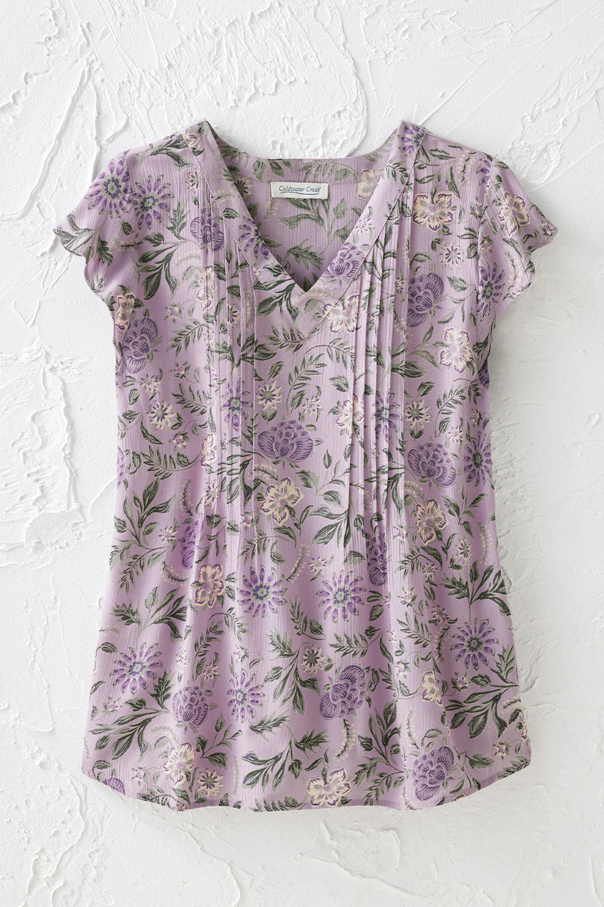Indigo Solstice Blouse - Coldwater Creek