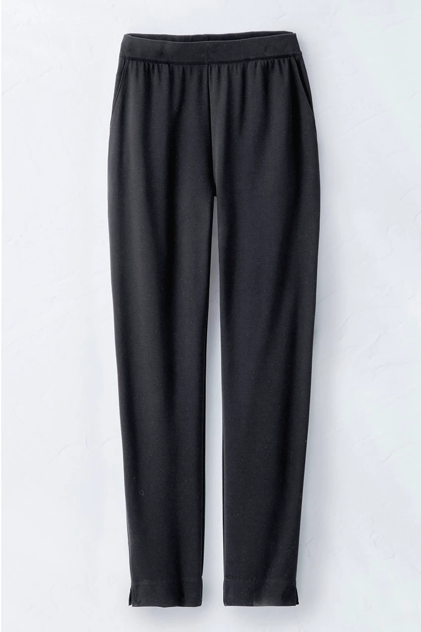 Short en mélange de lin à jambes larges