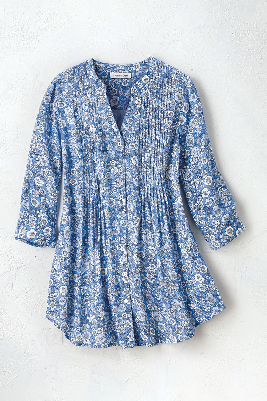 Bursts of Blooms Tunic - Coldwater Creek