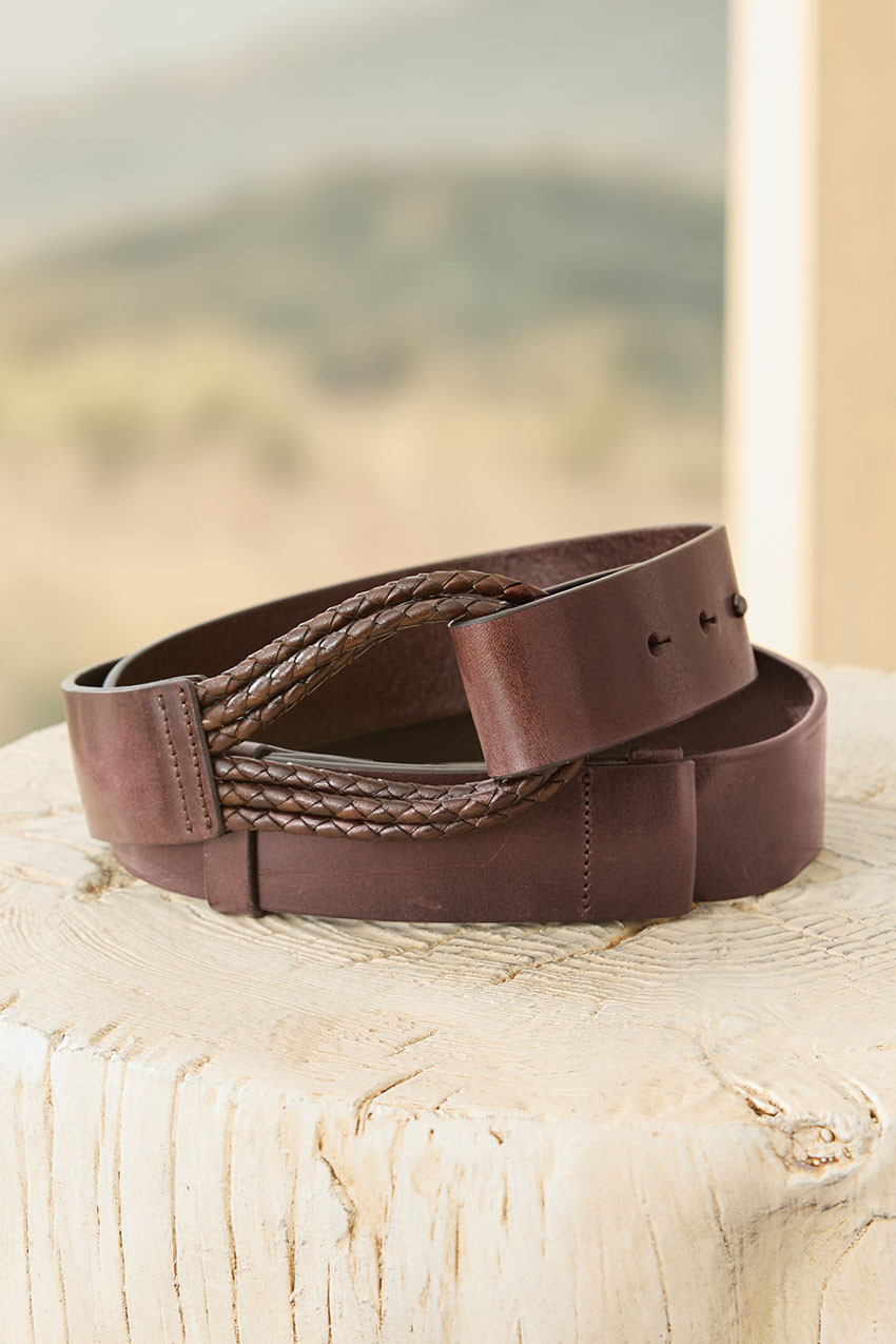 Braided Loop Adjustable Belt - Coldwater Creek
