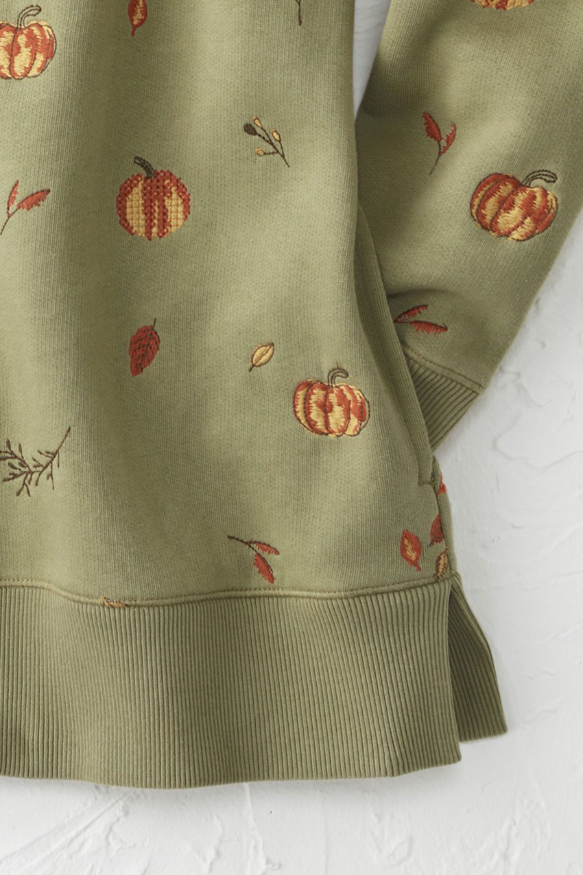 Patch O' Pumpkins Sweatshirt - Coldwater Creek